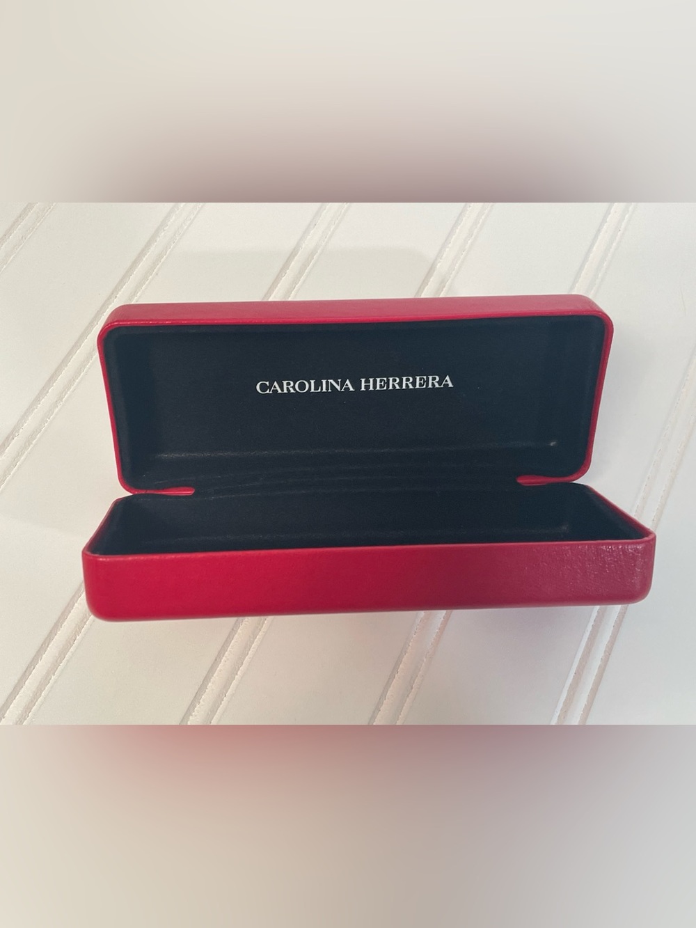 Red Carolina Herrera Eyeglass Case